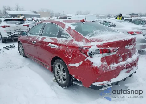 2018 Hyundai Sonata Sport z USA, uszkodzony, nr VIN 5NPE34AFXJH662261